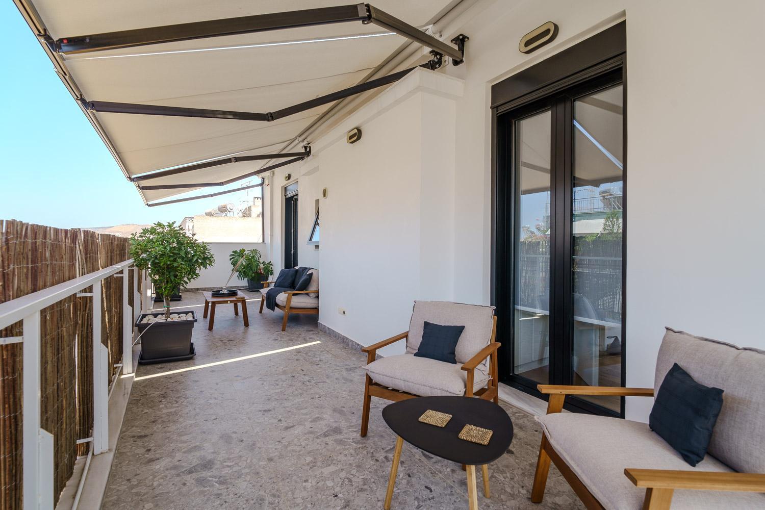 Koukouvagia Penthouse In Athens Apartment Exterior foto
